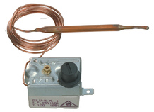 Thermostat à capillaire à réarmement manuel, TS-RM T.F.95°C 2M