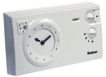 RAM784, thermostat à horloge analogique (piles)