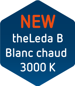 NEW : gamme theLeda B est disponible en blanc chaud 3000 K
