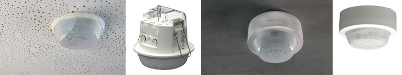 Détecteurs de mouvement, 360° 25 × 3 m