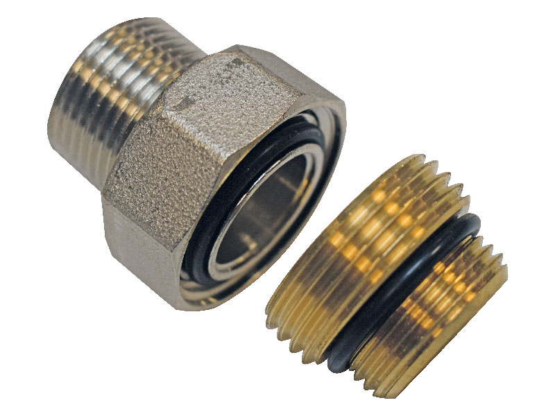 Raccord mâle pour vanne à sphère