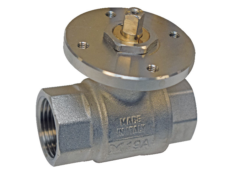 Vanne à sphère 2 voies