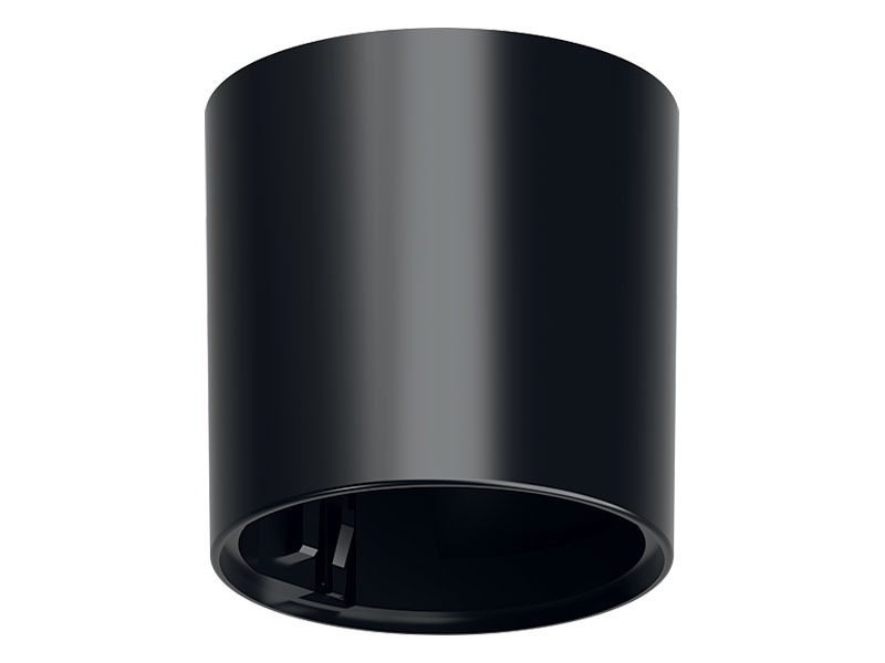 Bo&icirc;tier pour montage apparent, noir