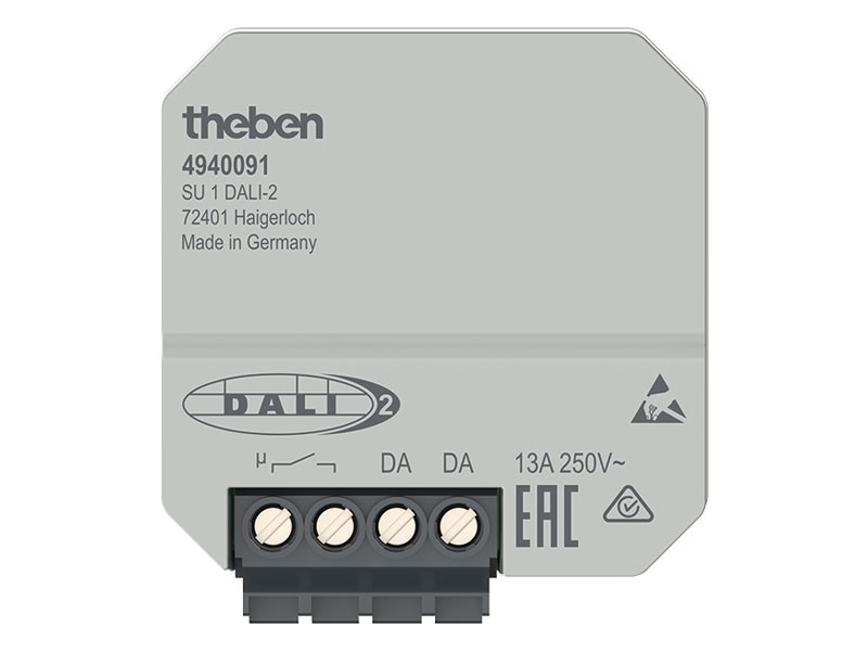 1-voudige DALI-2 schakelactor UP