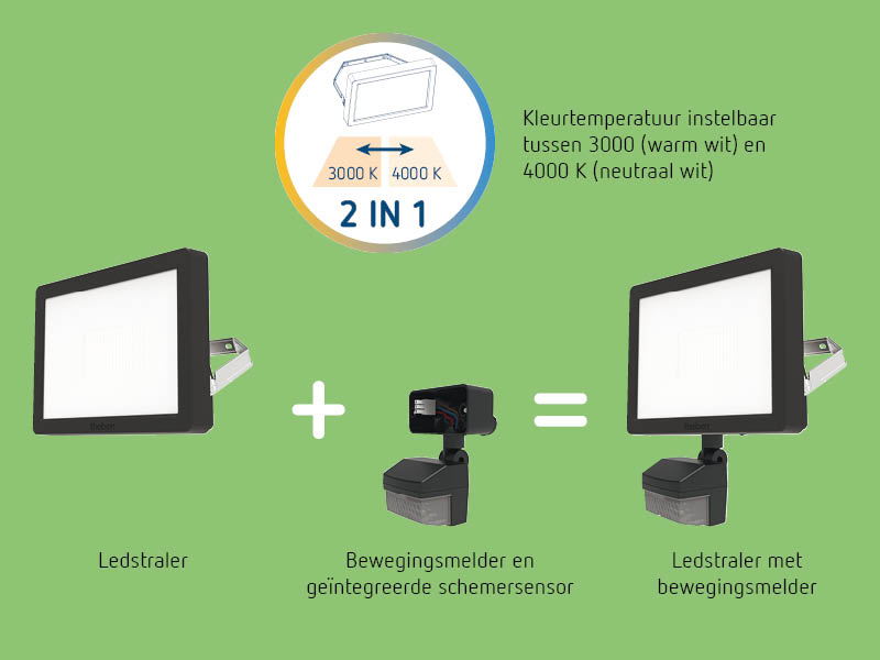 Ledstraler theLeda dual