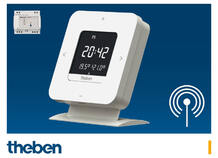 Thermostat à horloge sans fil