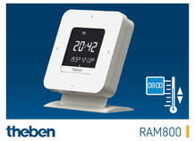 Thermostat à horloge digitale 