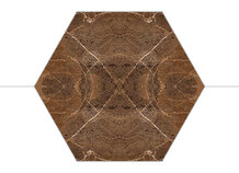 Bruin Emperador marmer