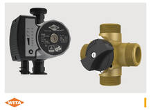 Circulateur | Groupe pompe | Vanne mélangeuse et servomoteur  |  Bouteille casse-pression | Groupe hydrophore | Pompe submersible | Séparateur de boues