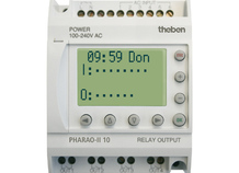 Commande d'un brûleur 3 allures et du circulateur primaire, PHARAO II 10 + MAC4.3-1