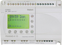 Commande de 1 ou 2 chaudières modulantes par signal 0–10 V PHARAO II 15 avec programme ON-OFF / 0–10V converter