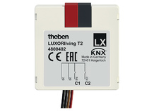 LUXORliving T2 | 2-voudige impulsdrukker interface