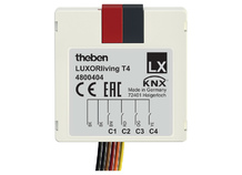 LUXORliving T4 | 4-voudige impulsdrukker interface