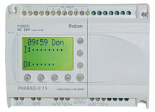 Régulation climatique pour cascade de 3 chaudières avec brûleur modulant commandé par signal 0-10 V, PHARAO-II 15 + GTE 34.31 0-10 et GTE 34.32 0-10