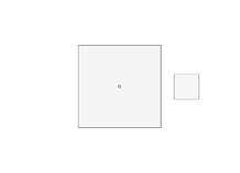 INTENSITY INTAW1 | Interrupteur avec 1 zone tactile