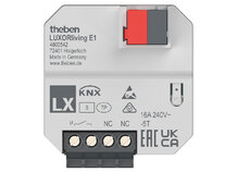 LUXORliving E1 | Enkelvoudige inbouwactor voor elektrische verwarmingen