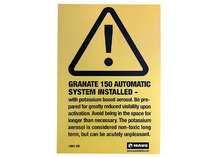 MAUS GRANATE SIGN | Bewegwijzering met instructies