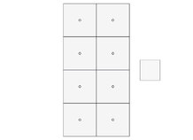 INTENSITY INTAW802S | Interrupteur avec 8 zones tactiles