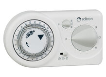 TEMPORA  |  Thermostat à horloge, programme 24 h (piles)