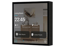 CR-ECP-04-KNX-ALB | Contrôleur d’ambiance KNX - 4'' (aluminium noir)