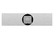 CR-ECT-86-1F-ALG | Plaque de recouvrement personnalisable (aluminium gris)