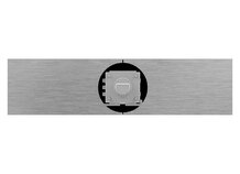 CR-ECT-86-1F-NI | Aanpasbare afdekplaat (nikkel)