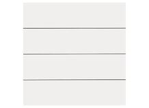 CR-ECTB-86-4F-GLW | Plaque de recouvrement personnalisable (blanc glacier)