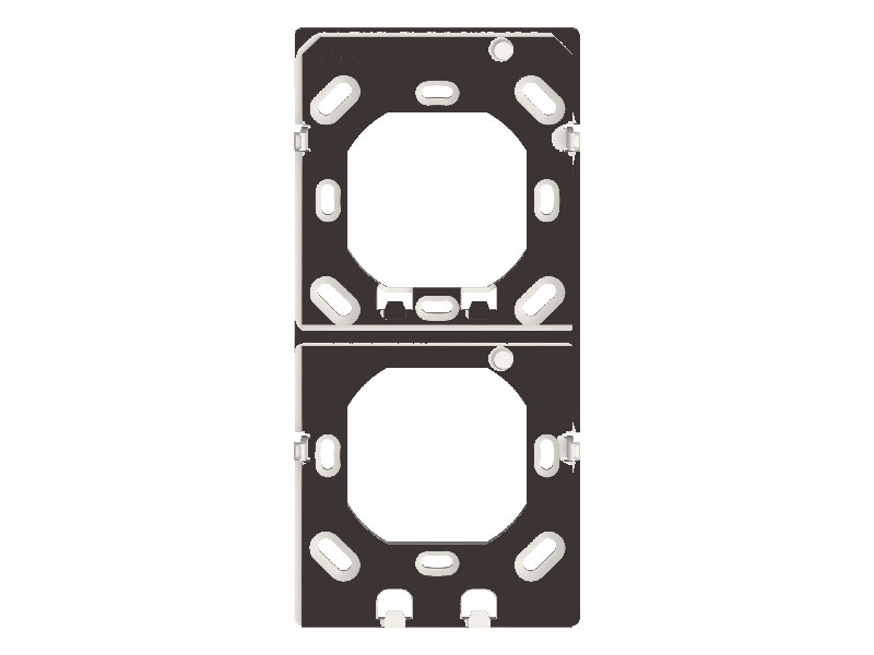 Plaque de montage pour 2 LUXORliving iON