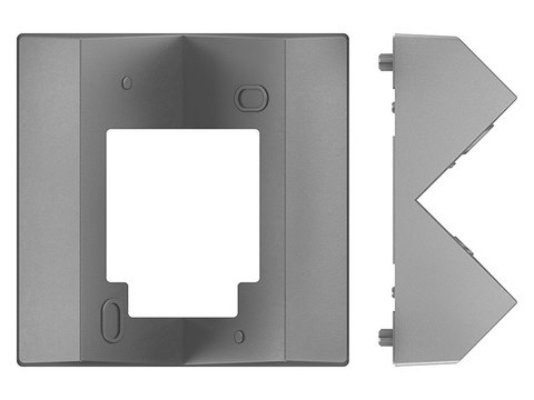 Aluminium adapter voor binnen- of buitenhoekmontage